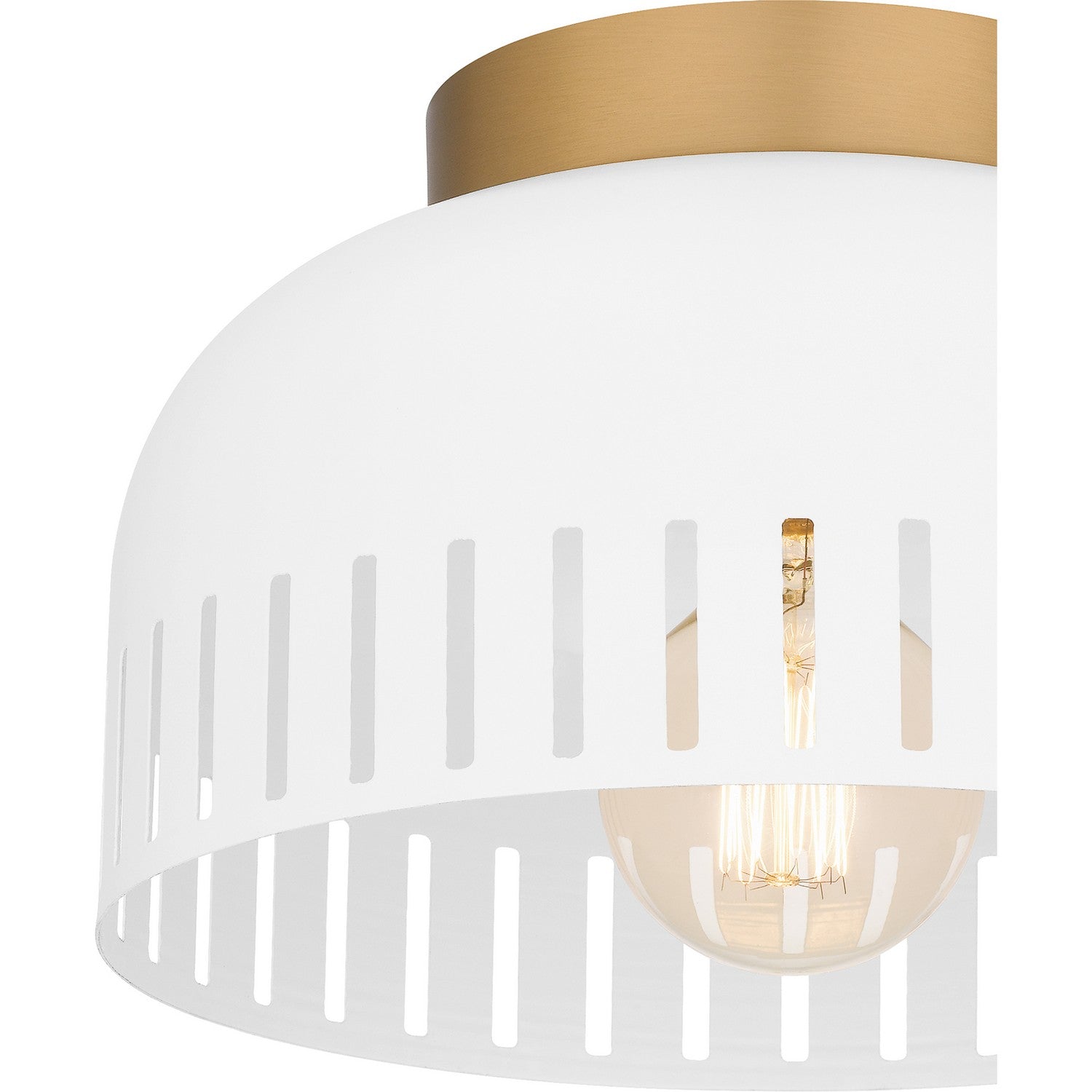 Quoizel - QFL6208W - One Light Flush Mount - Quoizel Flush Mount - Matte White