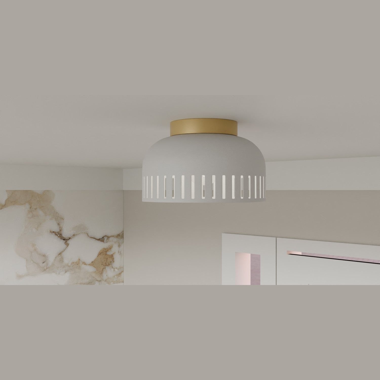 Quoizel - QFL6208W - One Light Flush Mount - Quoizel Flush Mount - Matte White