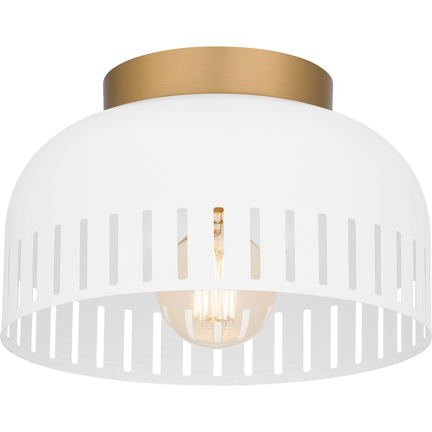 Quoizel - QFL6208W - One Light Flush Mount - Quoizel Flush Mount - Matte White