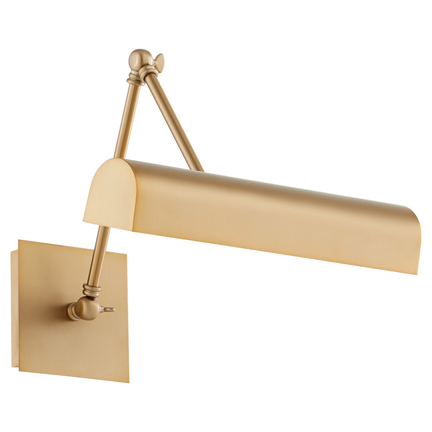 Quorum - 411-15-80 - Two Light Picture Light - Picture Lights - Aged Brass