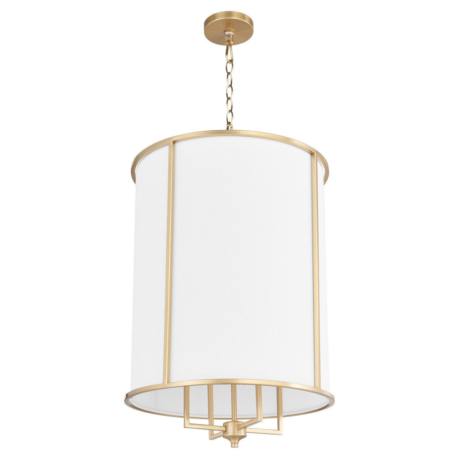Quorum - 6705-4-80 - Four Light Entry - Eldorado - Aged Brass