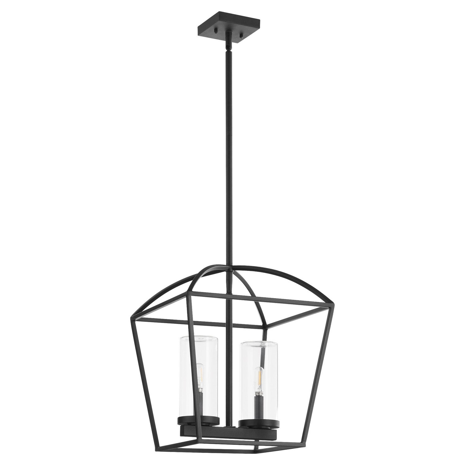 Quorum - 71-2-59 - Two Light Pendant - Odeon - Matte Black