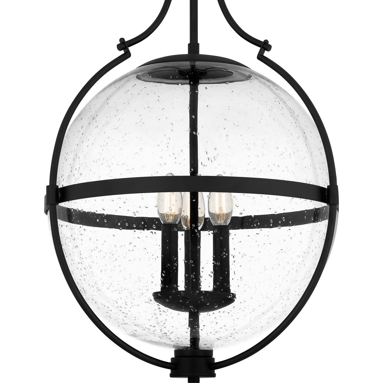 Quoizel - QP6169MBK - Three Light Pendant - Quoizel Pendant - Matte Black