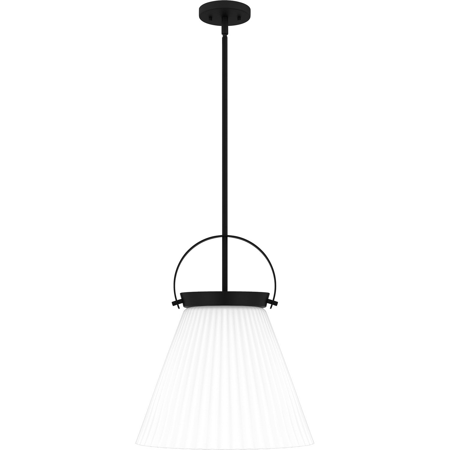 Quoizel - QP6181MBK - One Light Pendant - Quoizel Pendant - Matte Black