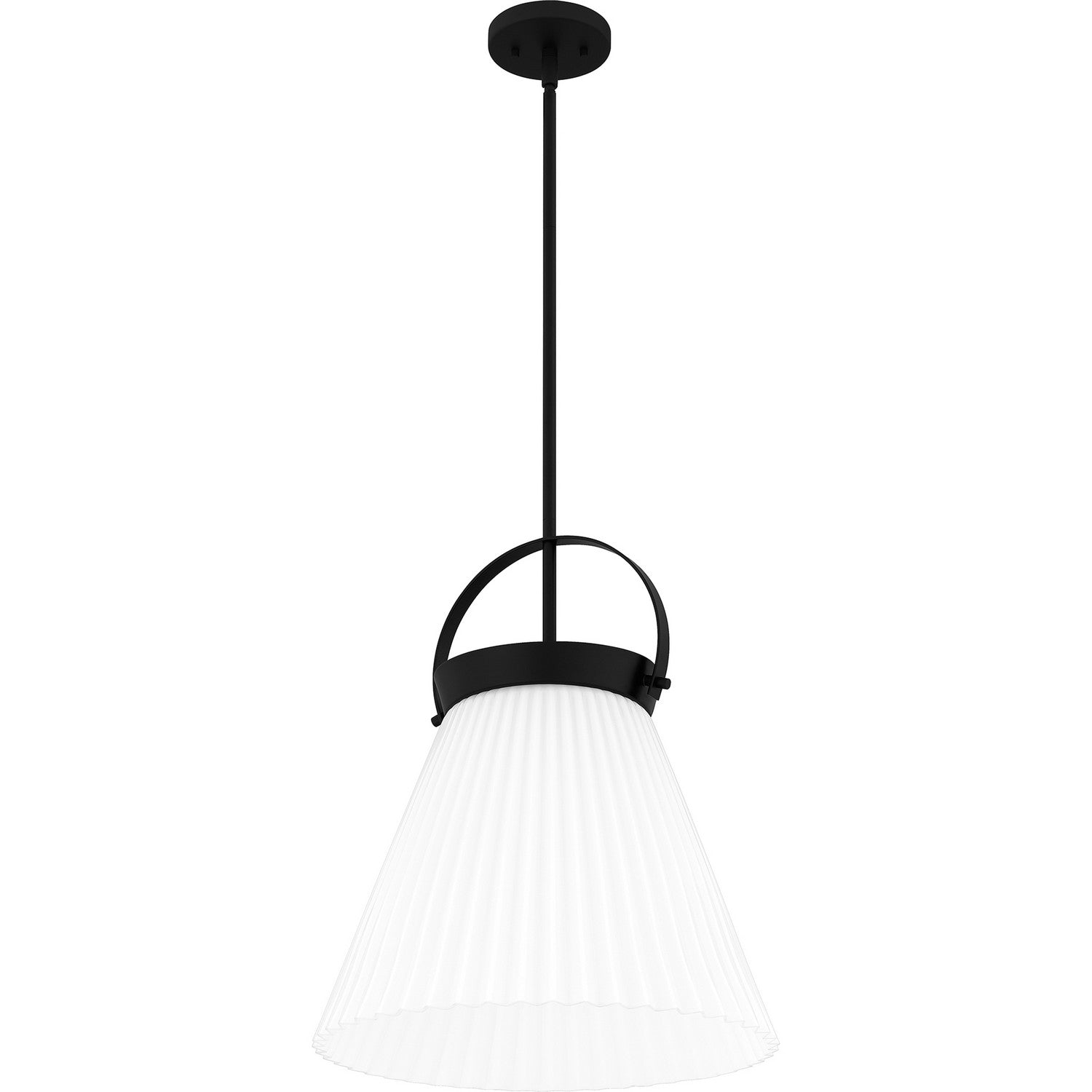 Quoizel - QP6181MBK - One Light Pendant - Quoizel Pendant - Matte Black