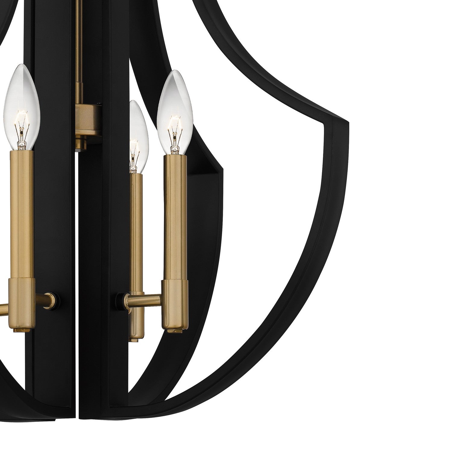 Quoizel - QP6188MBK - Four Light Pendant - Quoizel Pendant - Matte Black