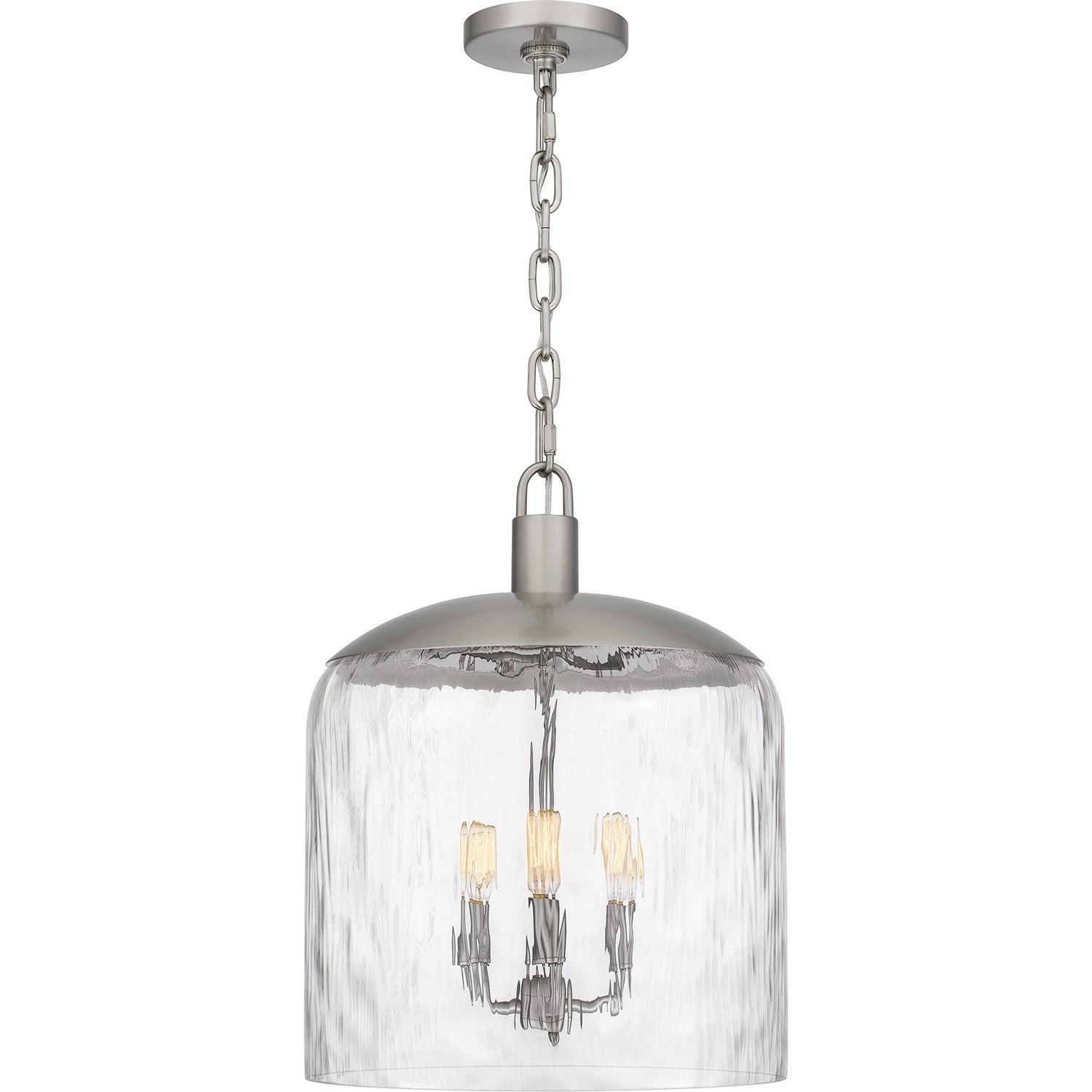 Quoizel - QP6205BN - Three Light Pendant - Quoizel Pendant - Brushed Nickel