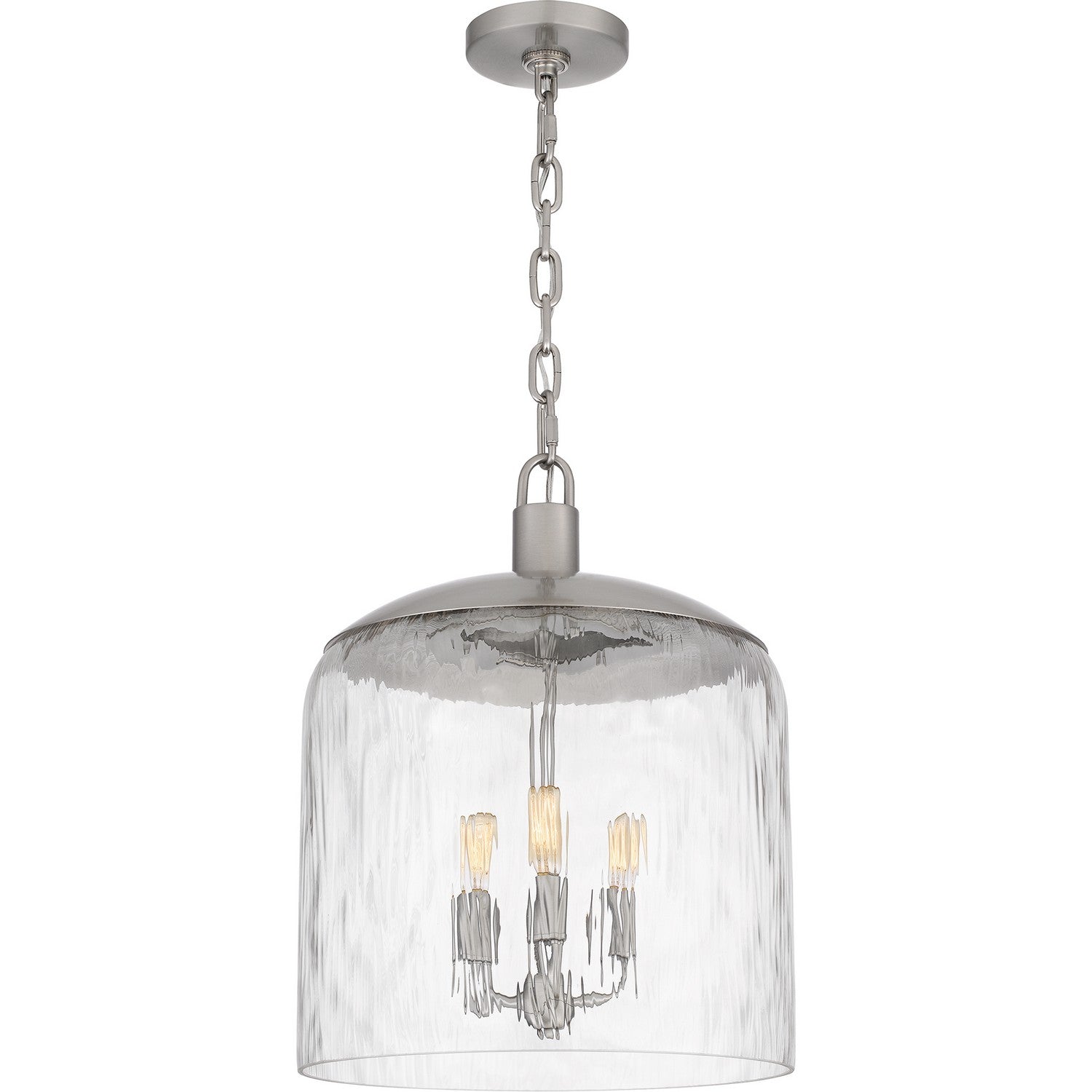 Quoizel - QP6205BN - Three Light Pendant - Quoizel Pendant - Brushed Nickel
