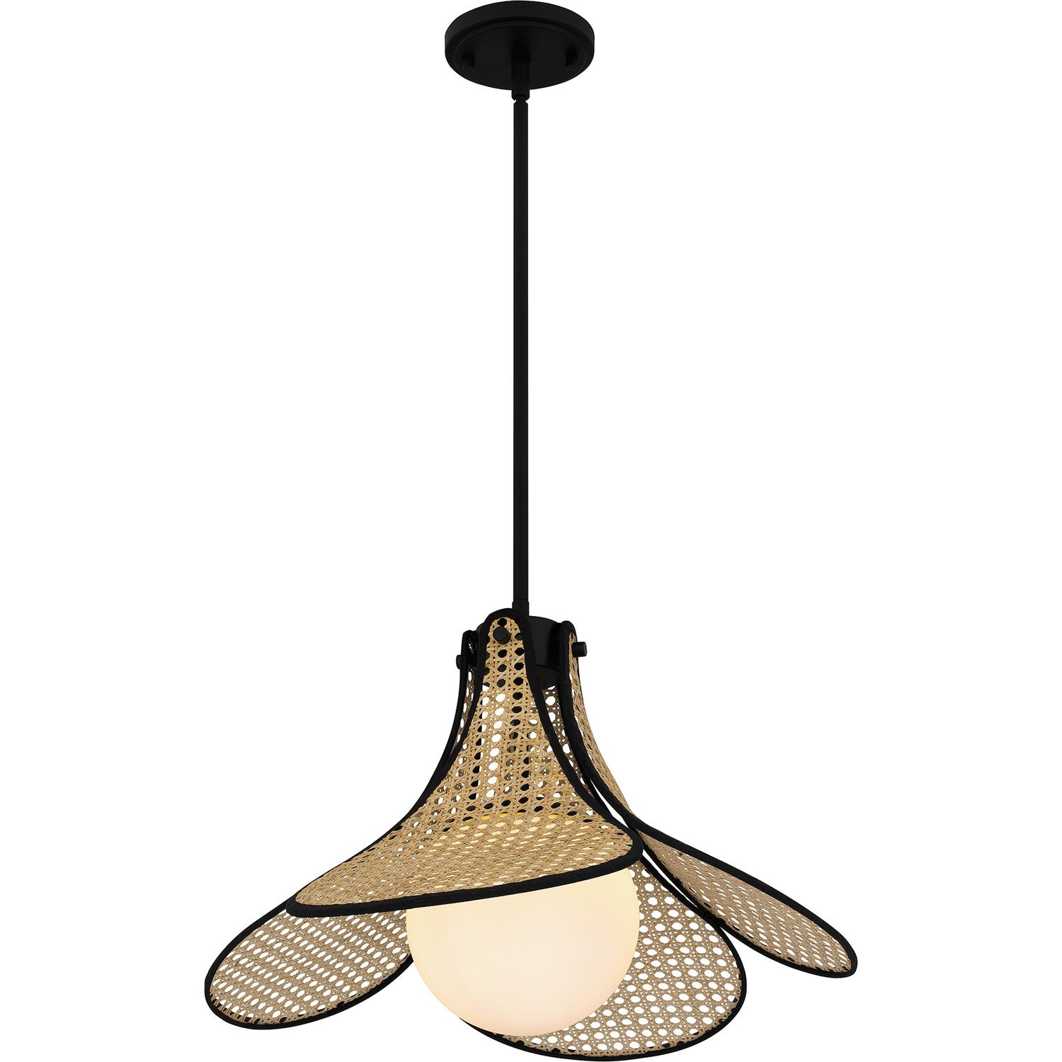 Quoizel - QP6207MBK - One Light Pendant - Quoizel Pendant - Matte Black