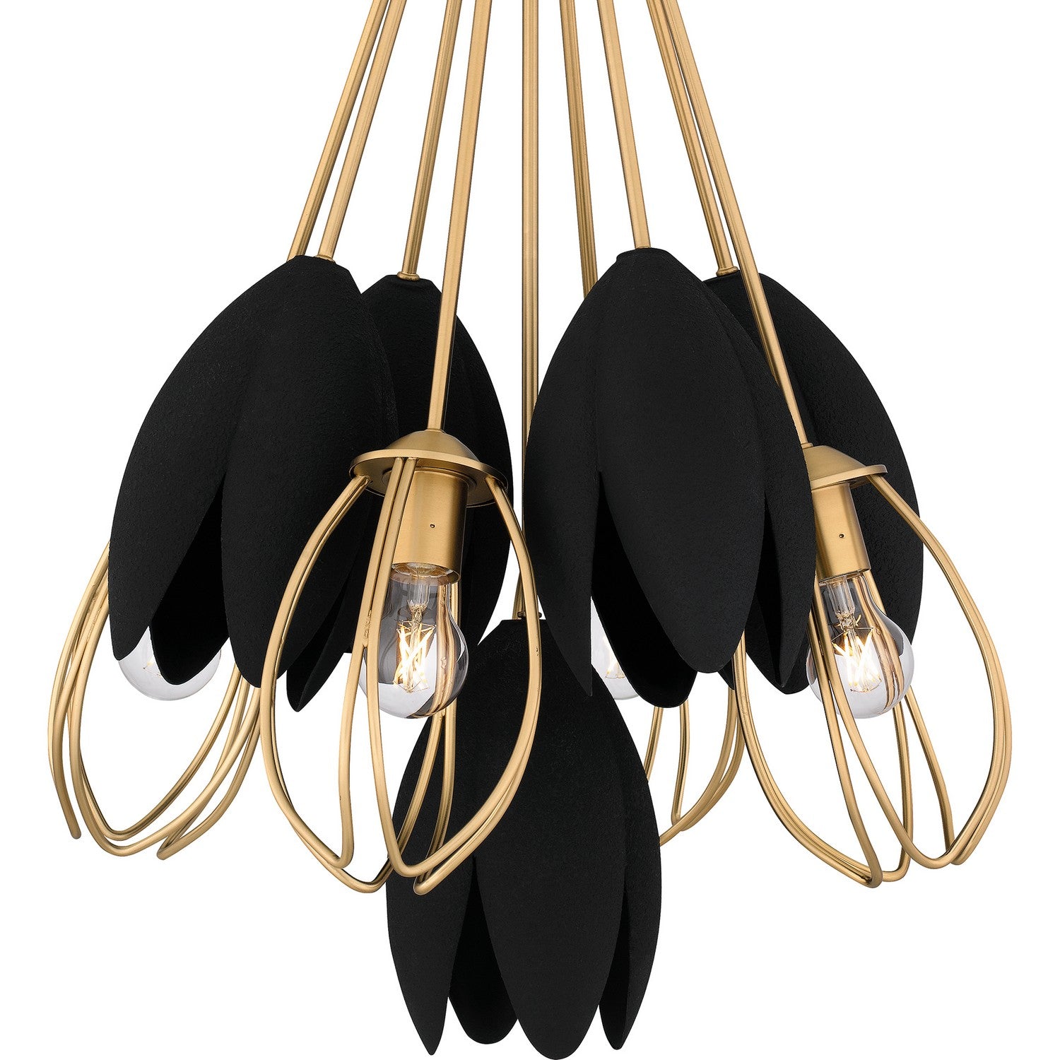 Quoizel - QP6214BWS - Four Light Pendant - Quoizel Pendant - Brushed Weathered Brass