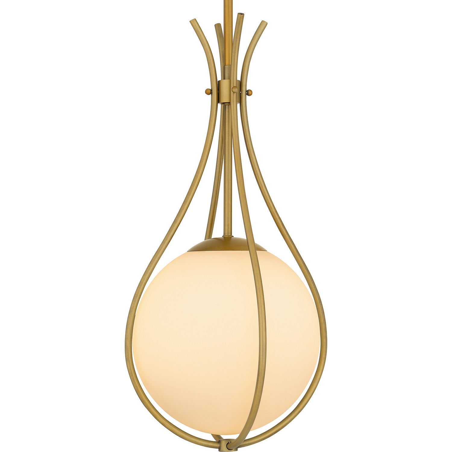 Quoizel - QP6216AB - One Light Mini Pendant - Quoizel Pendant - Aged Brass