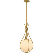 Quoizel - QP6216AB - One Light Mini Pendant - Quoizel Pendant - Aged Brass