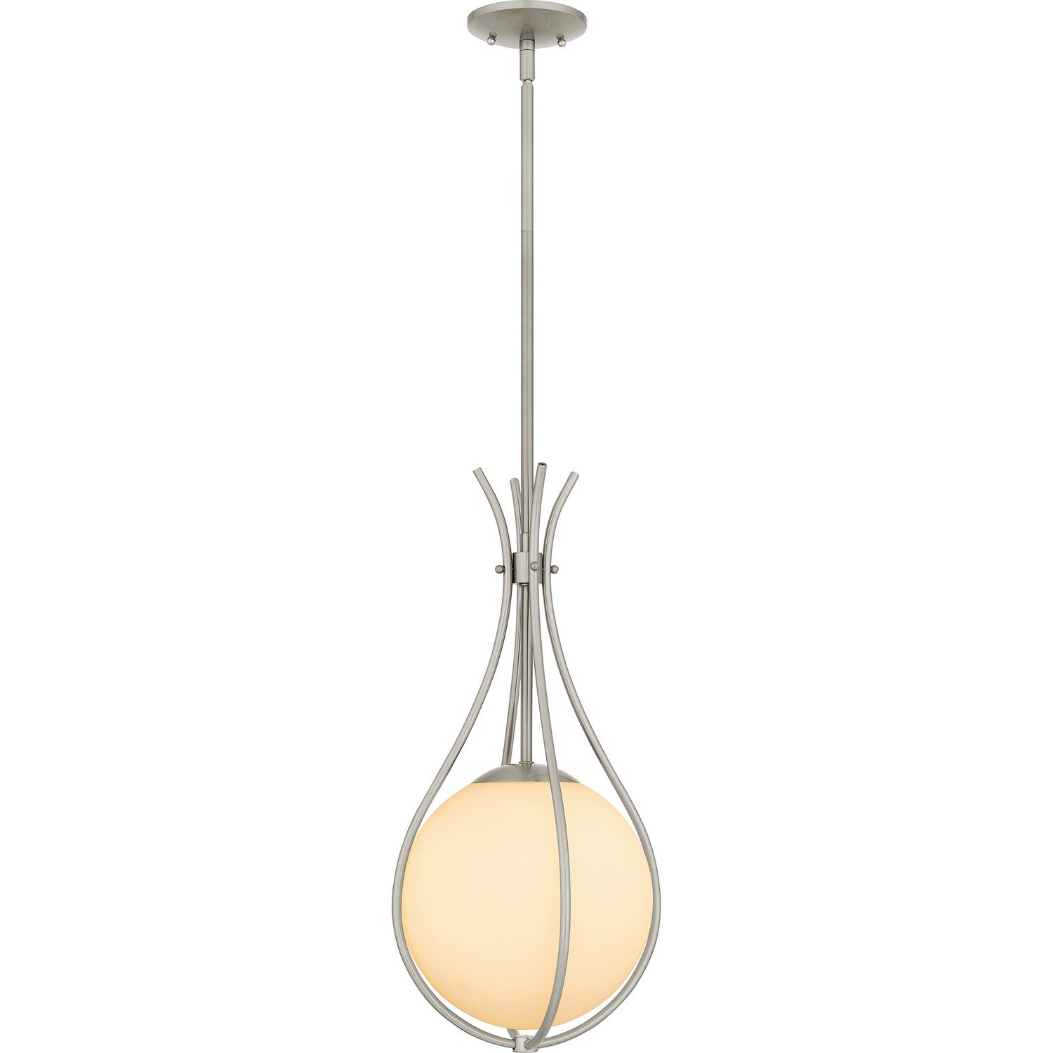 Quoizel - QP6216BN - One Light Mini Pendant - Quoizel Pendant - Brushed Nickel