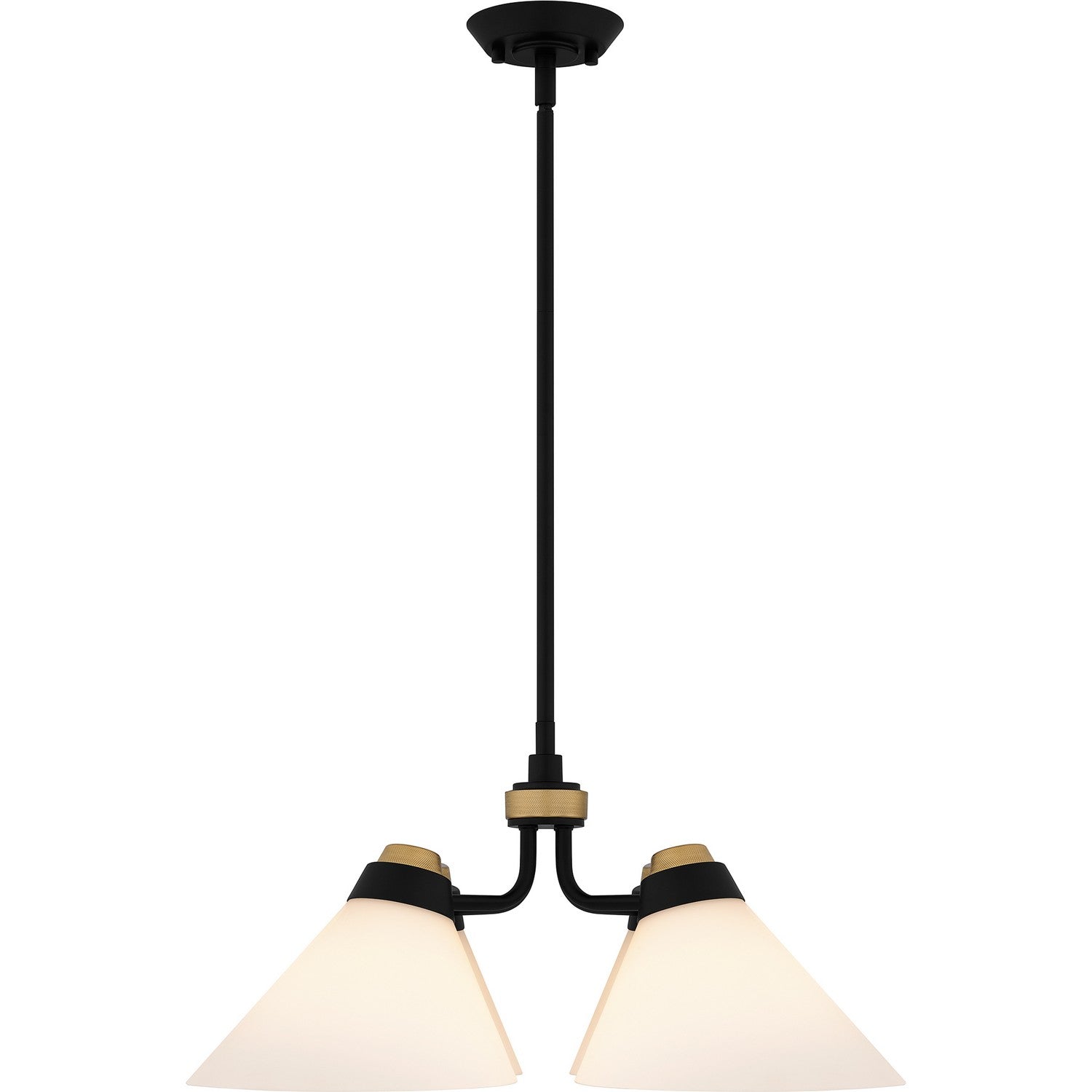 Quoizel - QP6218MBK - Four Light Pendant - Quoizel Pendant - Matte Black