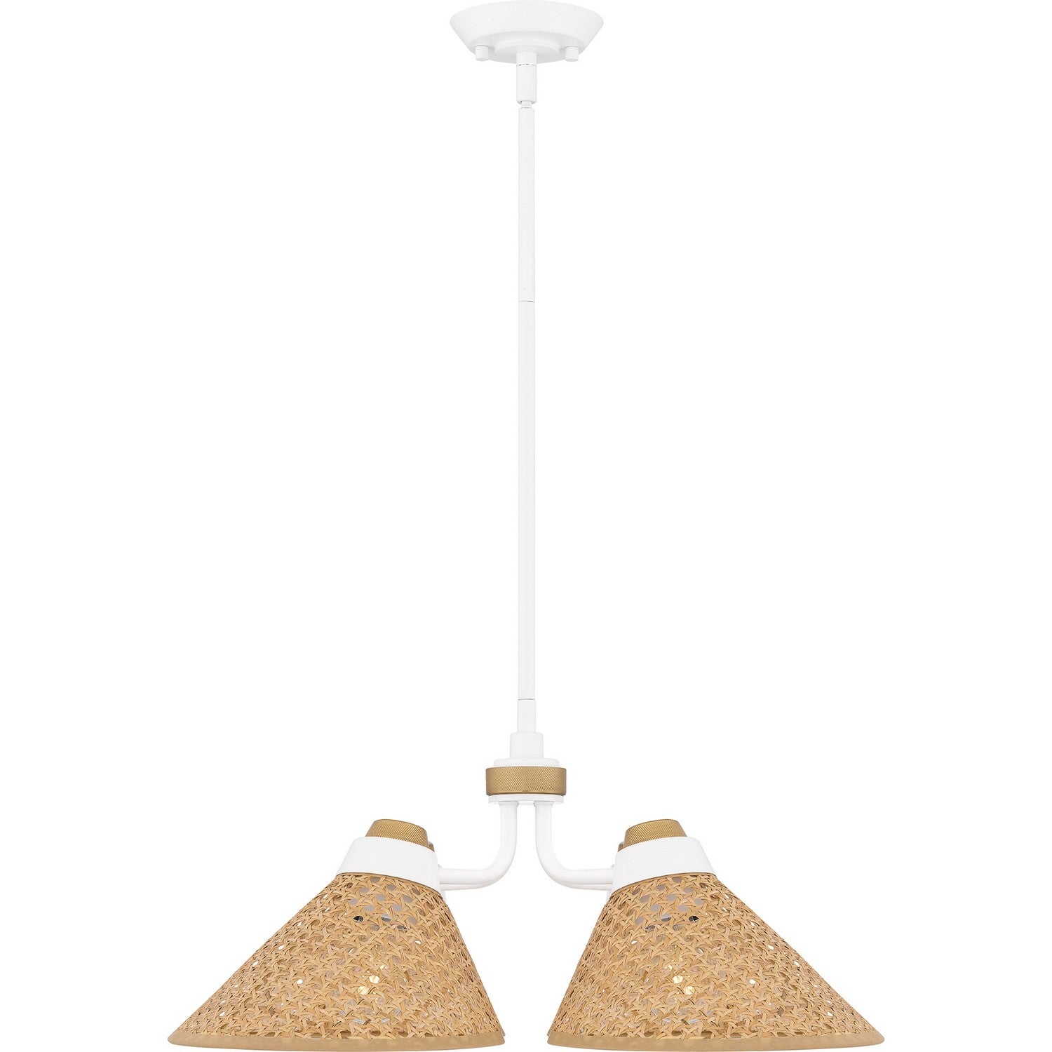 Quoizel - QP6218W - Four Light Pendant - Quoizel Pendant - Matte White