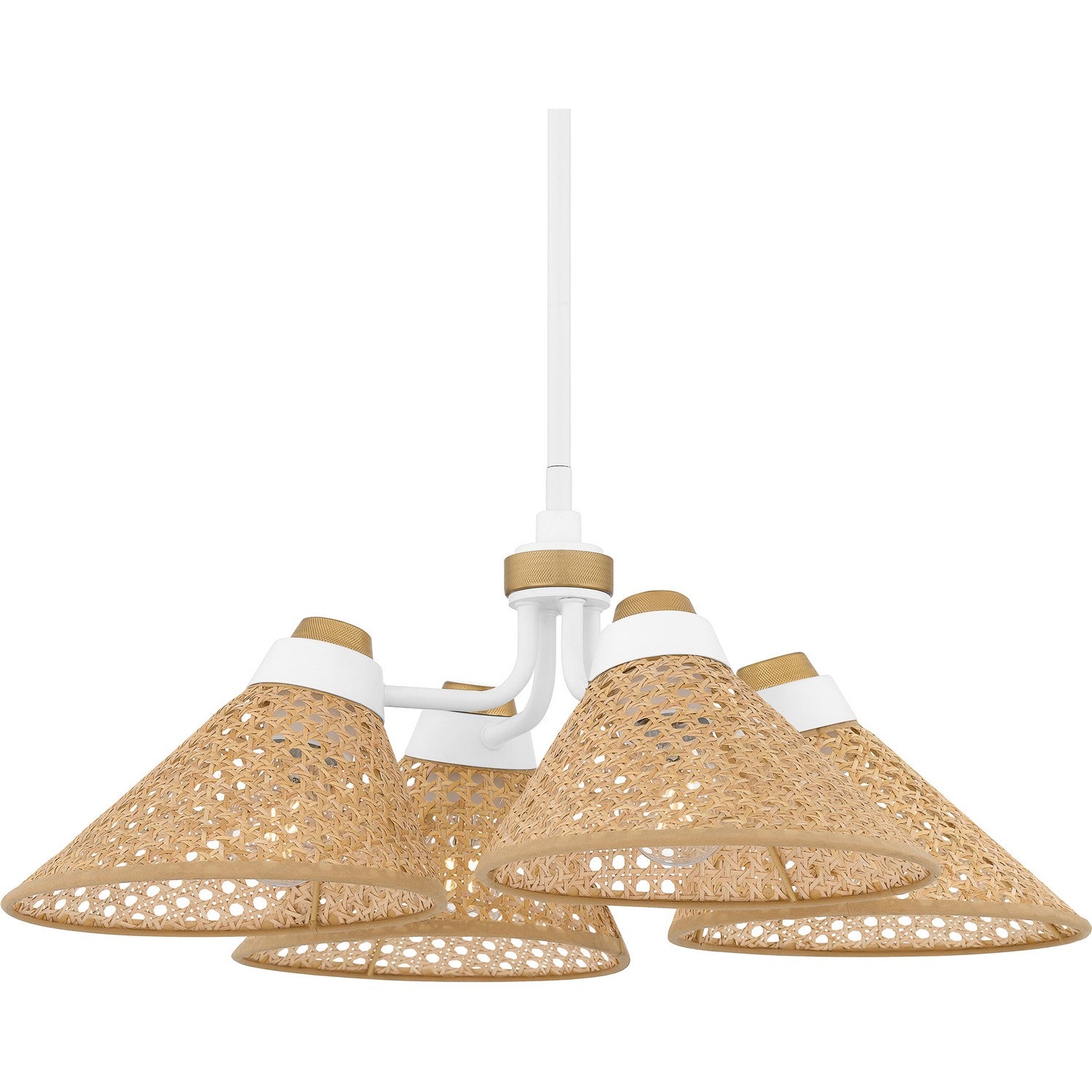Quoizel - QP6218W - Four Light Pendant - Quoizel Pendant - Matte White