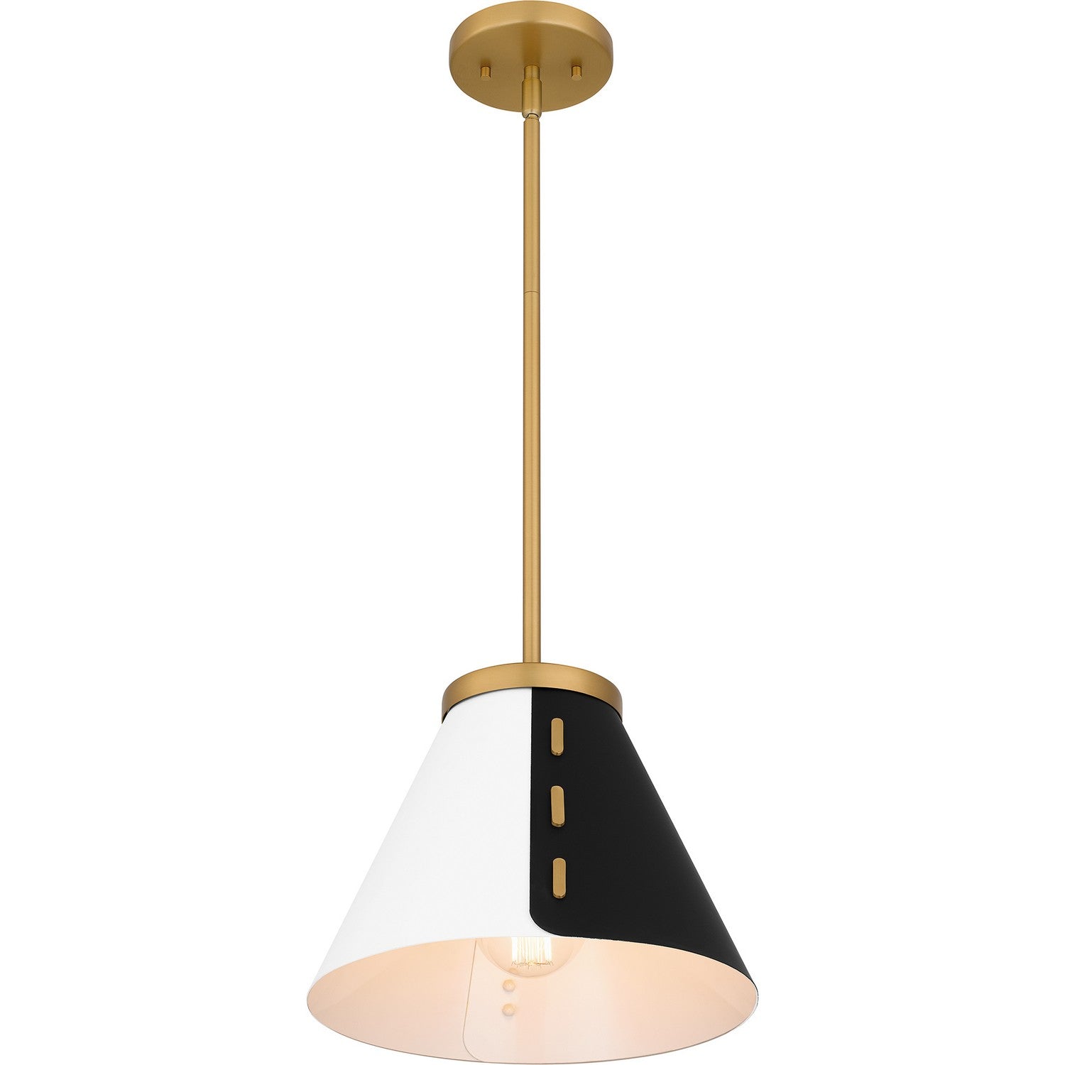 Quoizel - QP6224BWS - One Light Pendant - Quoizel Pendant - Brushed Weathered Brass