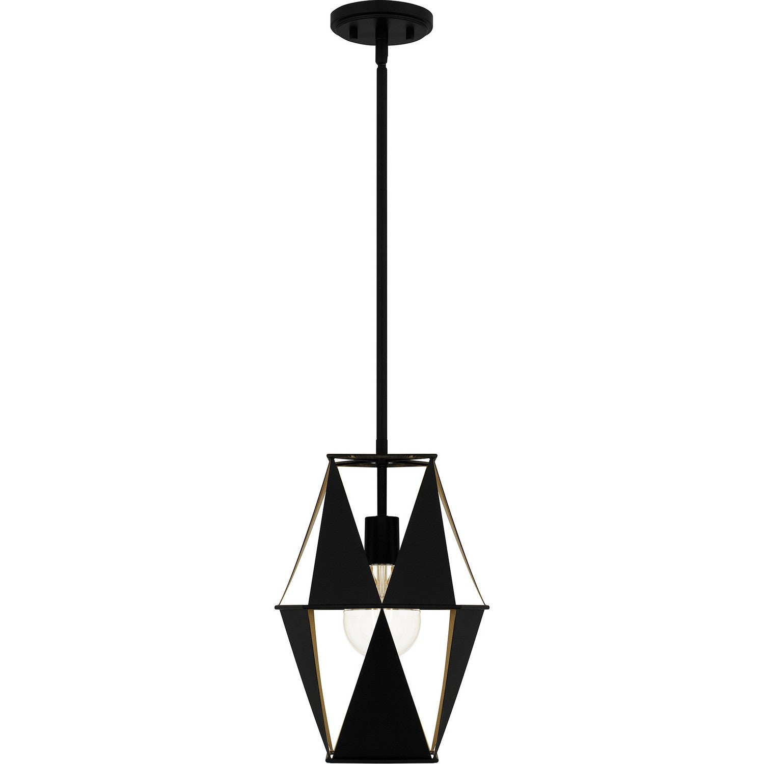 Quoizel - QPP6196MBK - One Light Mini Pendant - Quoizel Piccolo Pendant - Matte Black