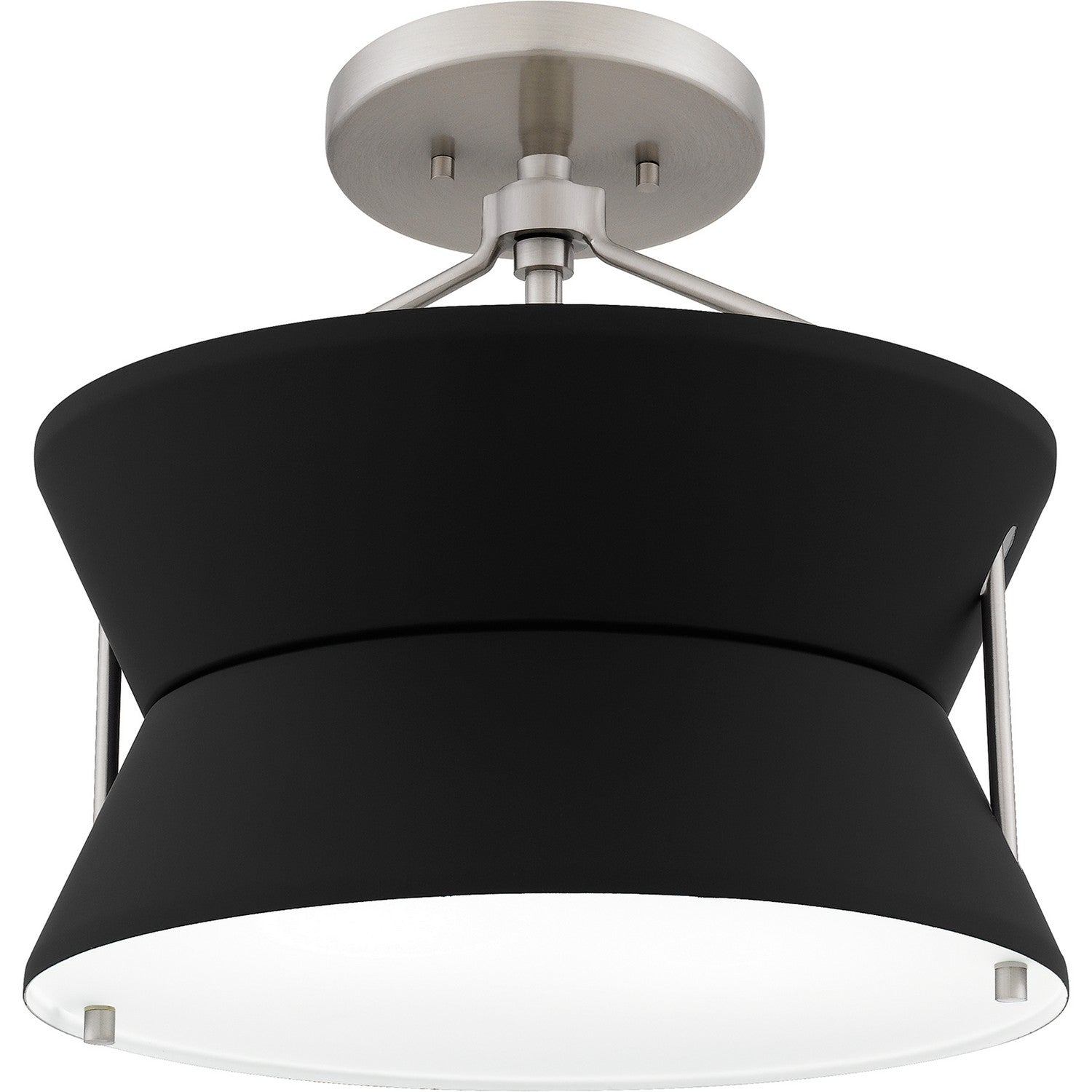 Quoizel - QSF6166BN - Two Light Semi Flush Mount - Quoizel Semi-Flush Mount - Brushed Nickel