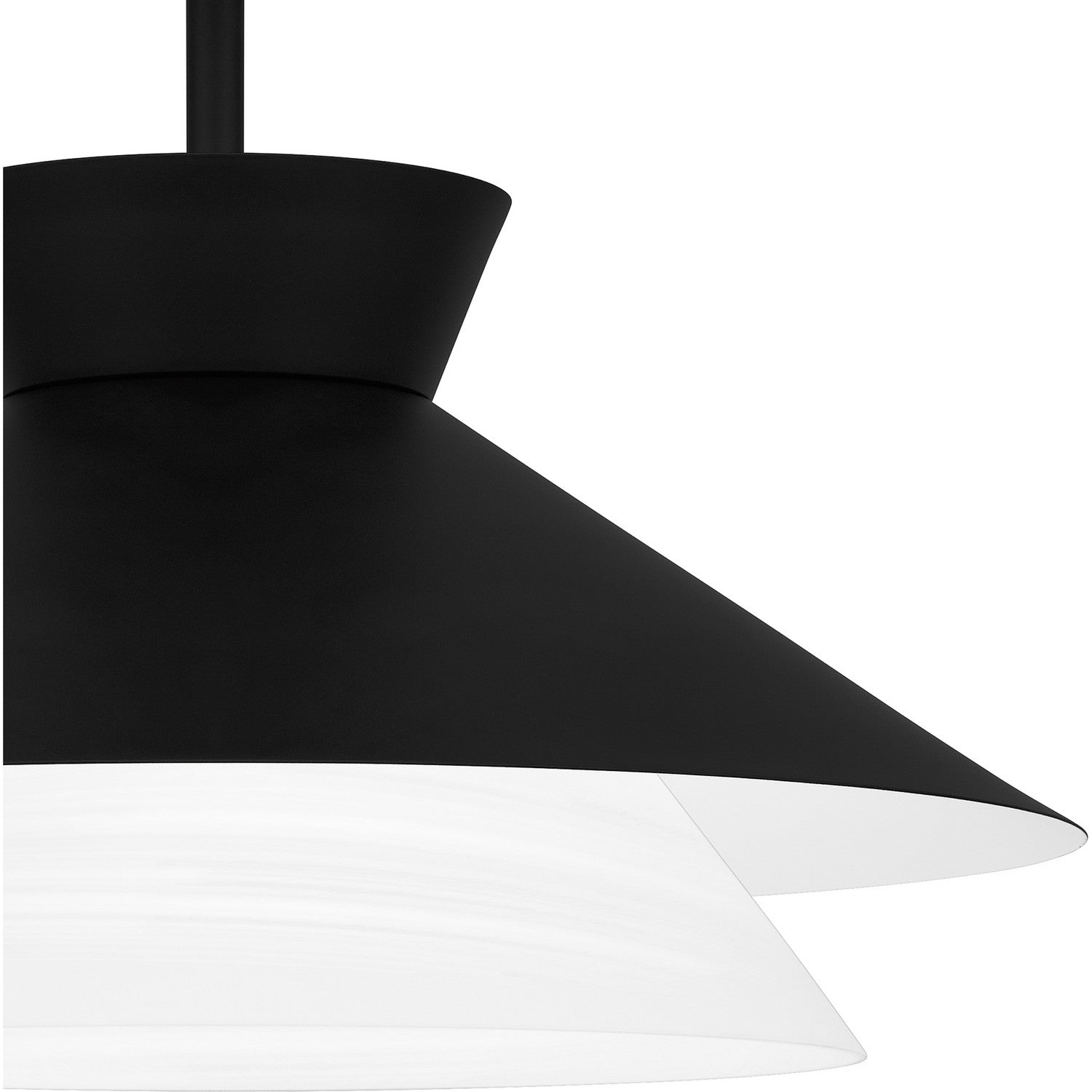 Quoizel - QSF6171MBK - One Light Semi Flush Mount - Quoizel Semi-Flush Mount - Matte Black