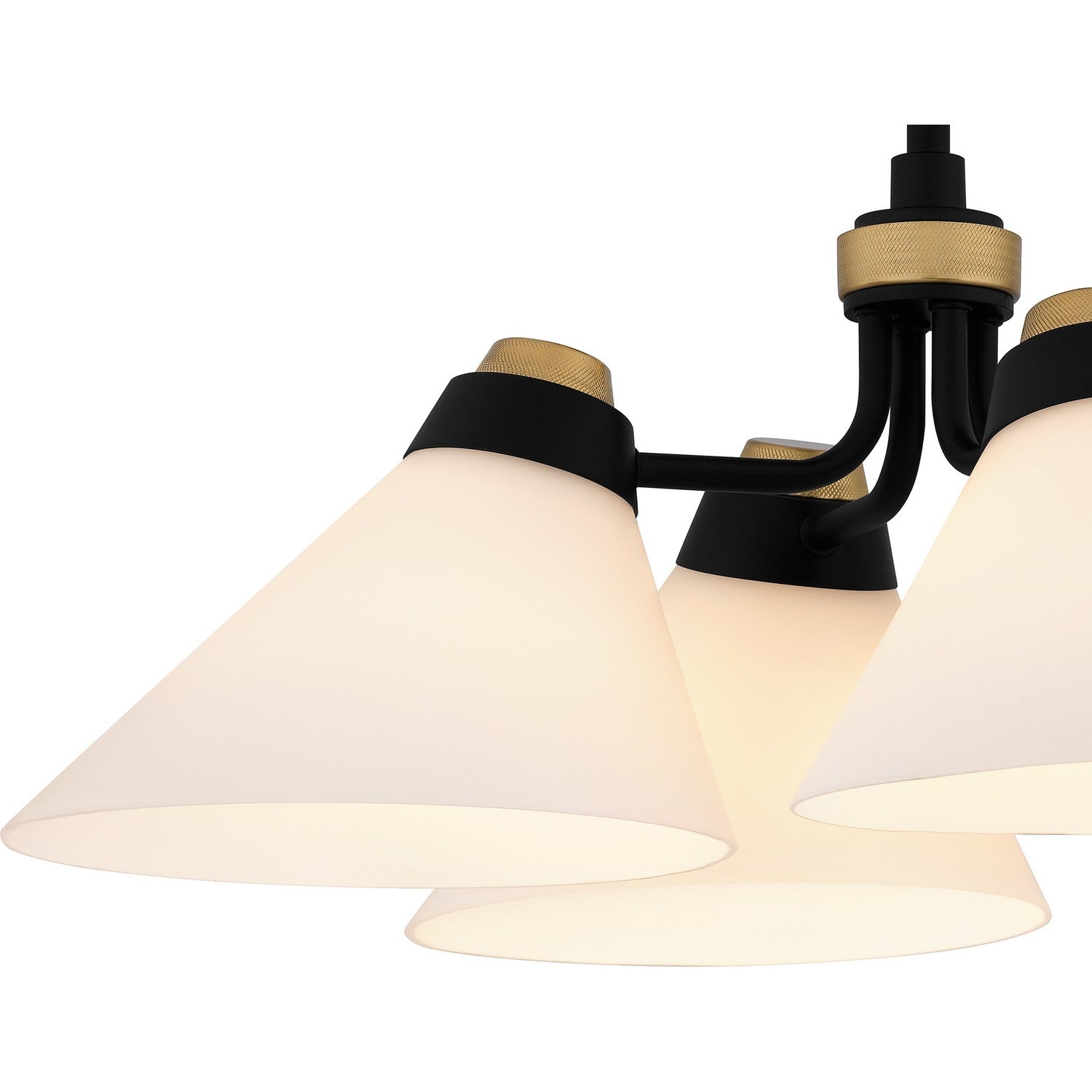 Quoizel - QSF6218MBK - Four Light Semi Flush Mount - Quoizel Semi-Flush Mount - Matte Black