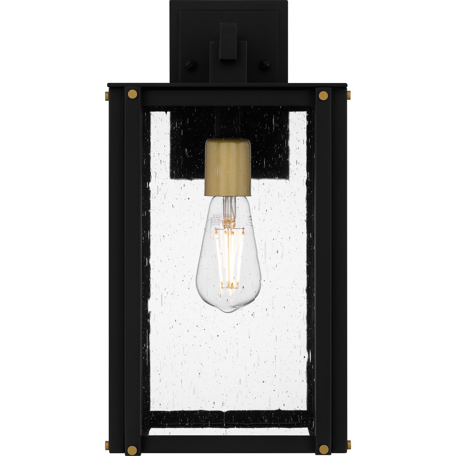Quoizel - ROB8408MBK - One Light Outdoor Wall Mount - Robbins - Matte Black