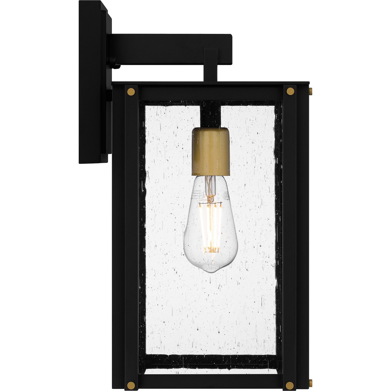 Quoizel - ROB8408MBK - One Light Outdoor Wall Mount - Robbins - Matte Black