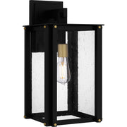 Quoizel - ROB8409MBK - One Light Outdoor Wall Mount - Robbins - Matte Black