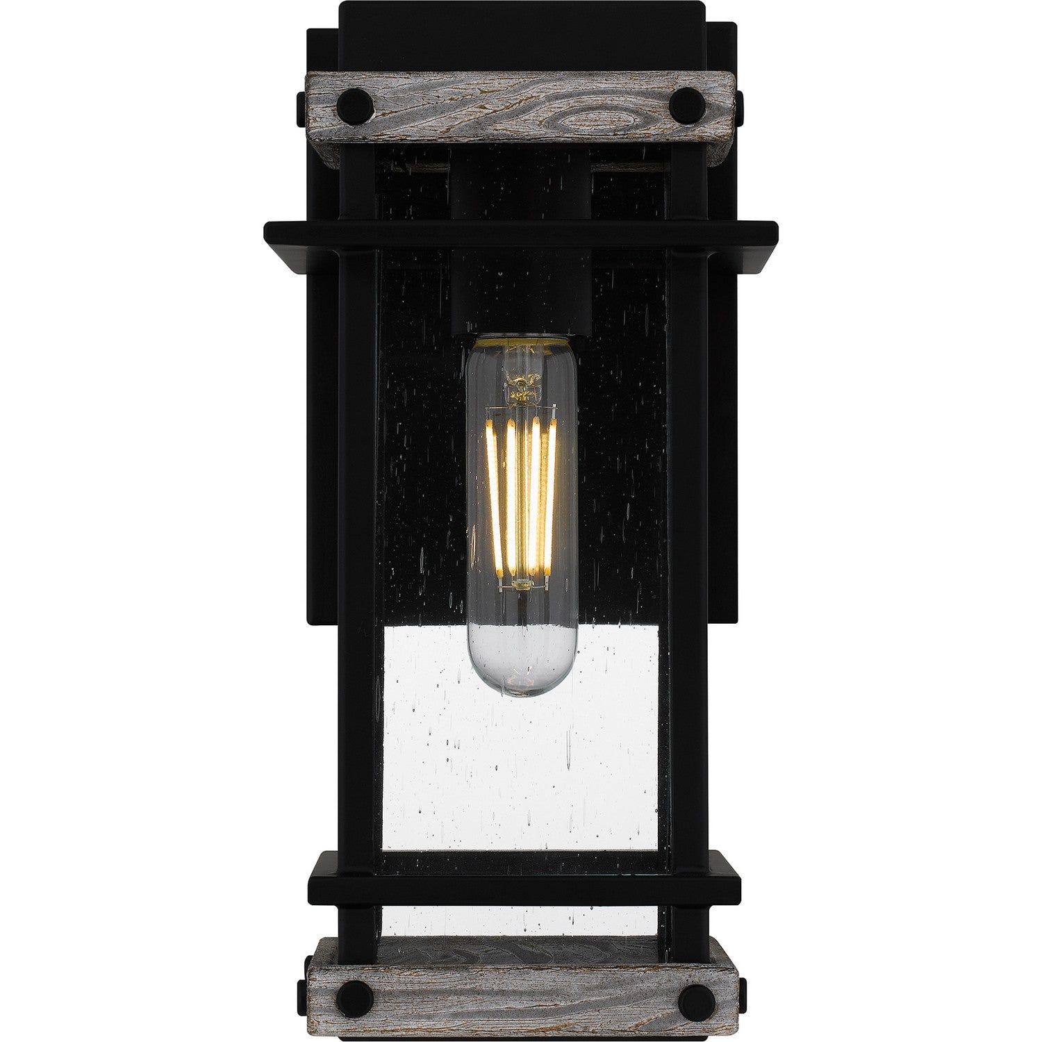Quoizel - SAD8405MBK - One Light Outdoor Wall Mount - Strader - Matte Black