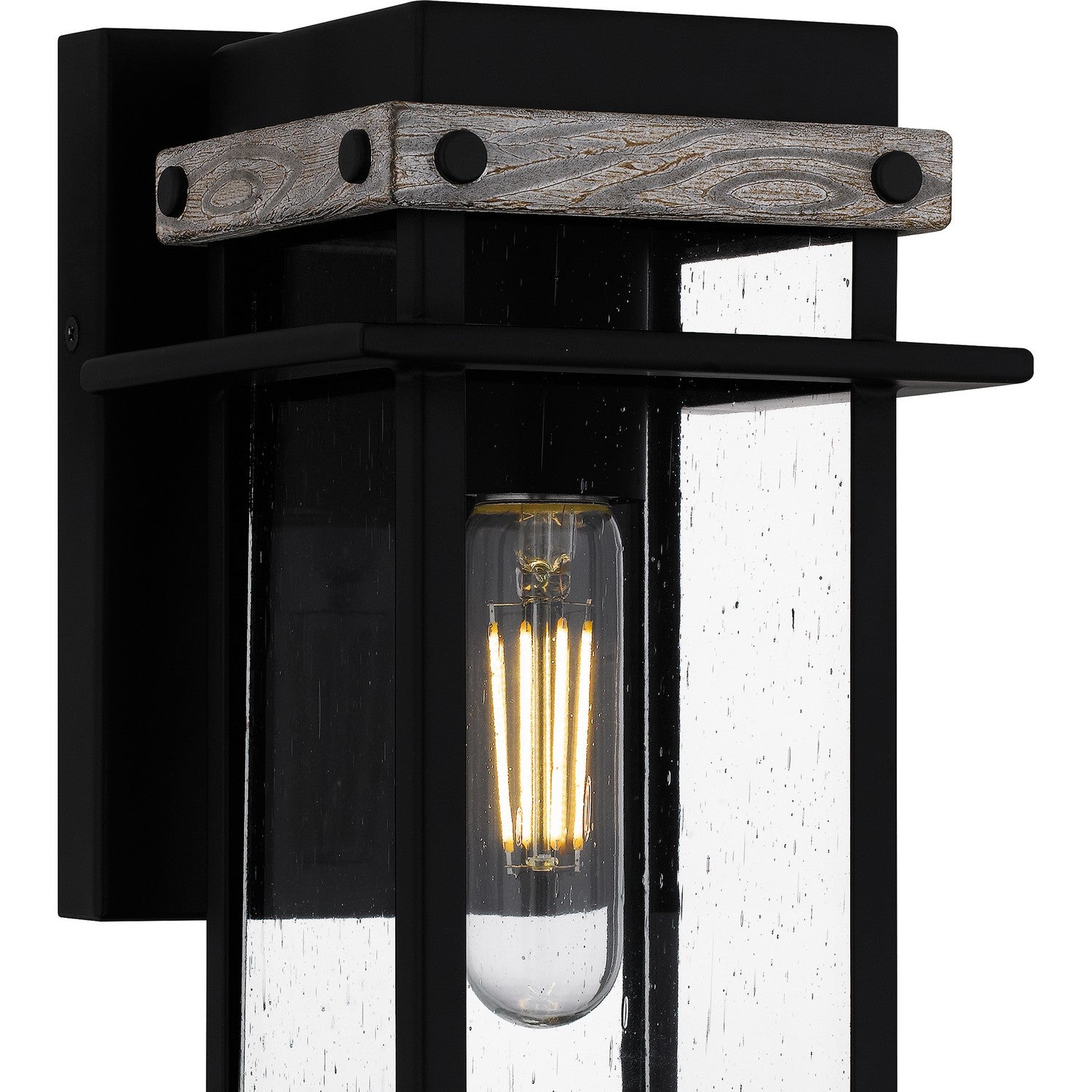 Quoizel - SAD8405MBK - One Light Outdoor Wall Mount - Strader - Matte Black