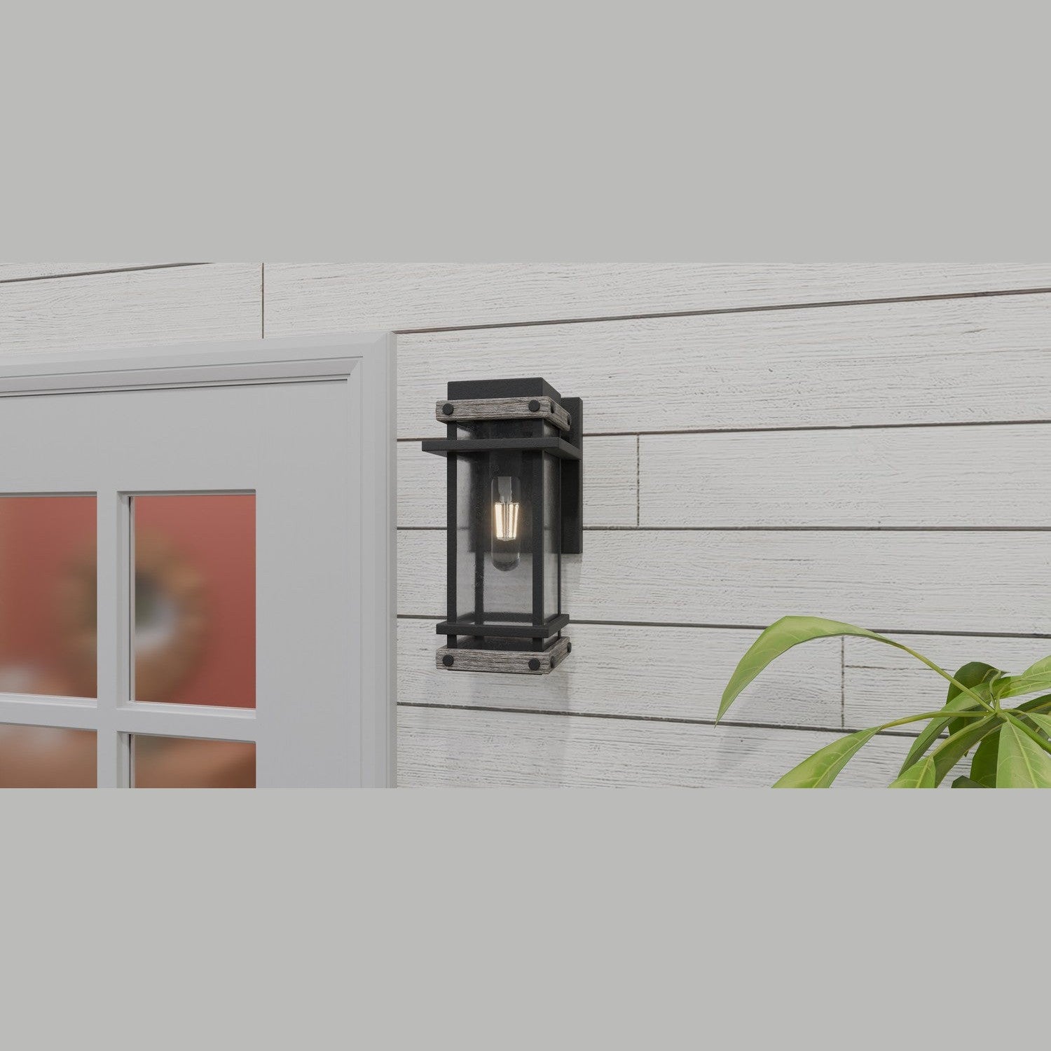 Quoizel - SAD8405MBK - One Light Outdoor Wall Mount - Strader - Matte Black