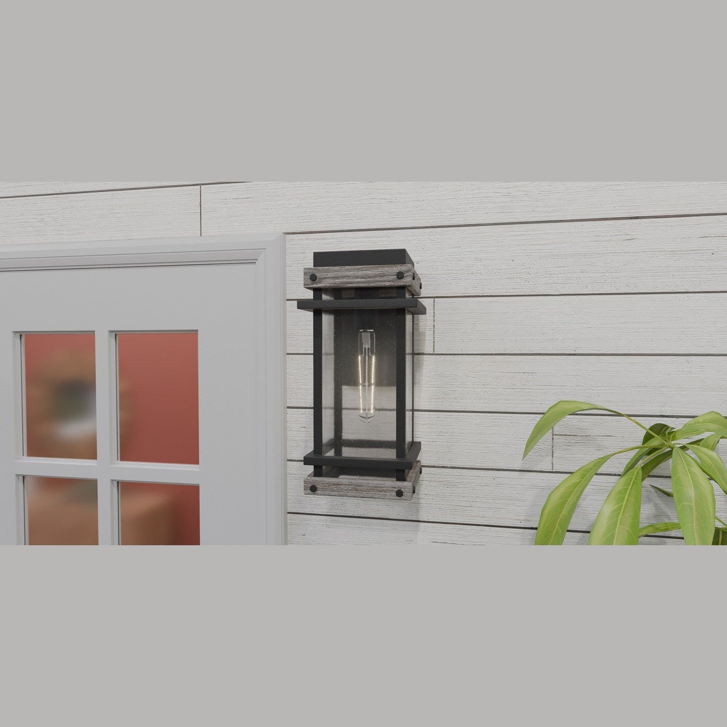 Quoizel - SAD8407MBK - One Light Outdoor Wall Mount - Strader - Matte Black