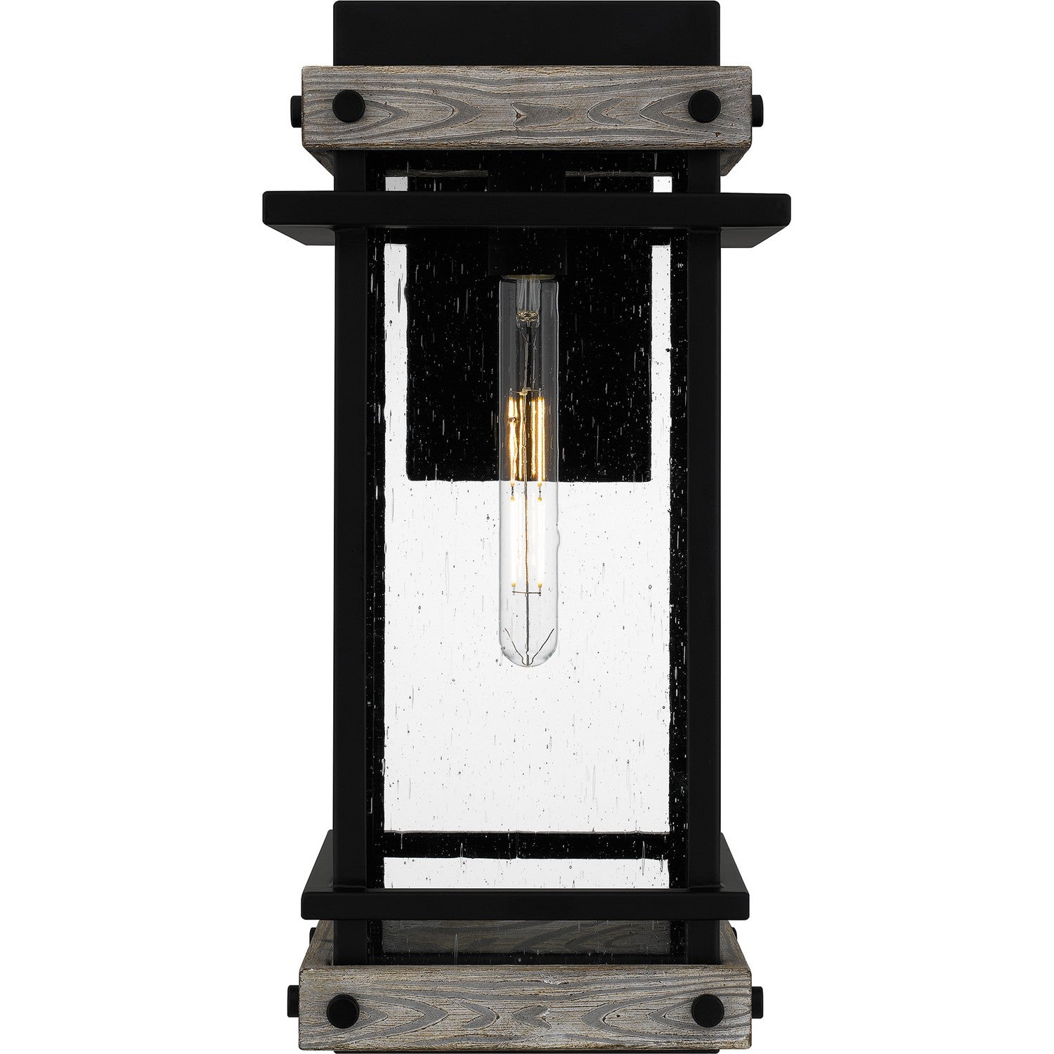 Quoizel - SAD8409MBK - One Light Outdoor Wall Mount - Strader - Matte Black