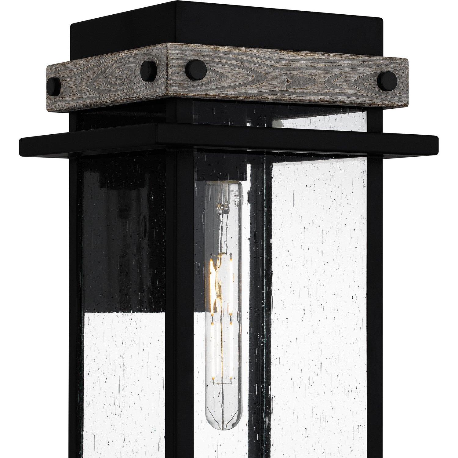 Quoizel - SAD8409MBK - One Light Outdoor Wall Mount - Strader - Matte Black