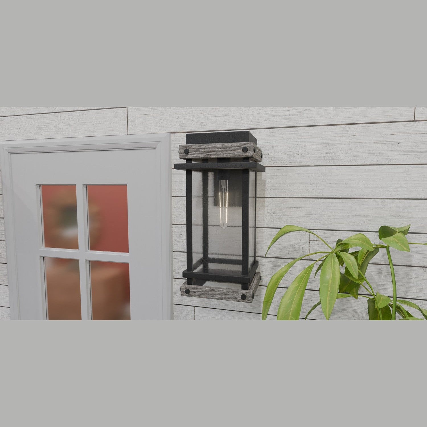 Quoizel - SAD8409MBK - One Light Outdoor Wall Mount - Strader - Matte Black