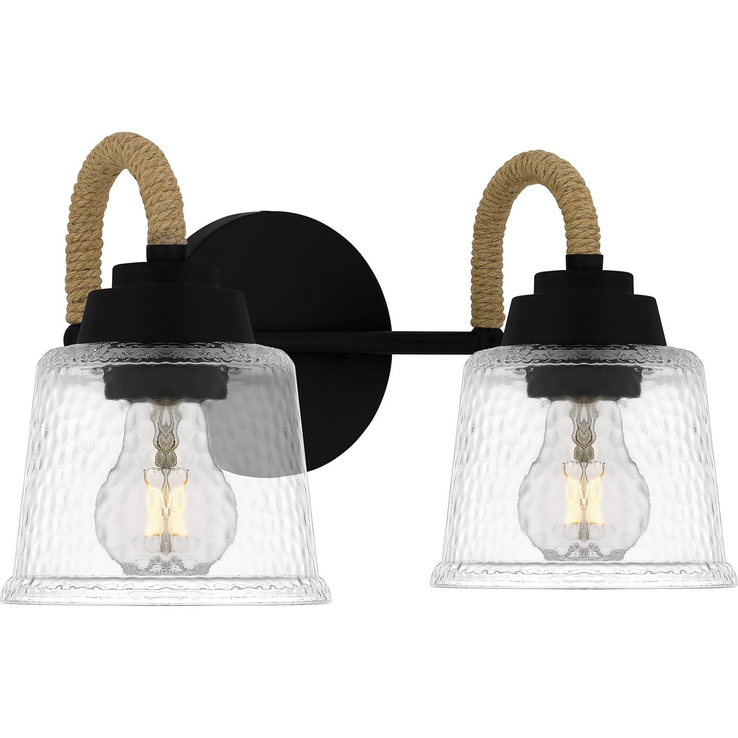 Quoizel - SEB8614MBK - Two Light Bath - Seabreeze - Matte Black