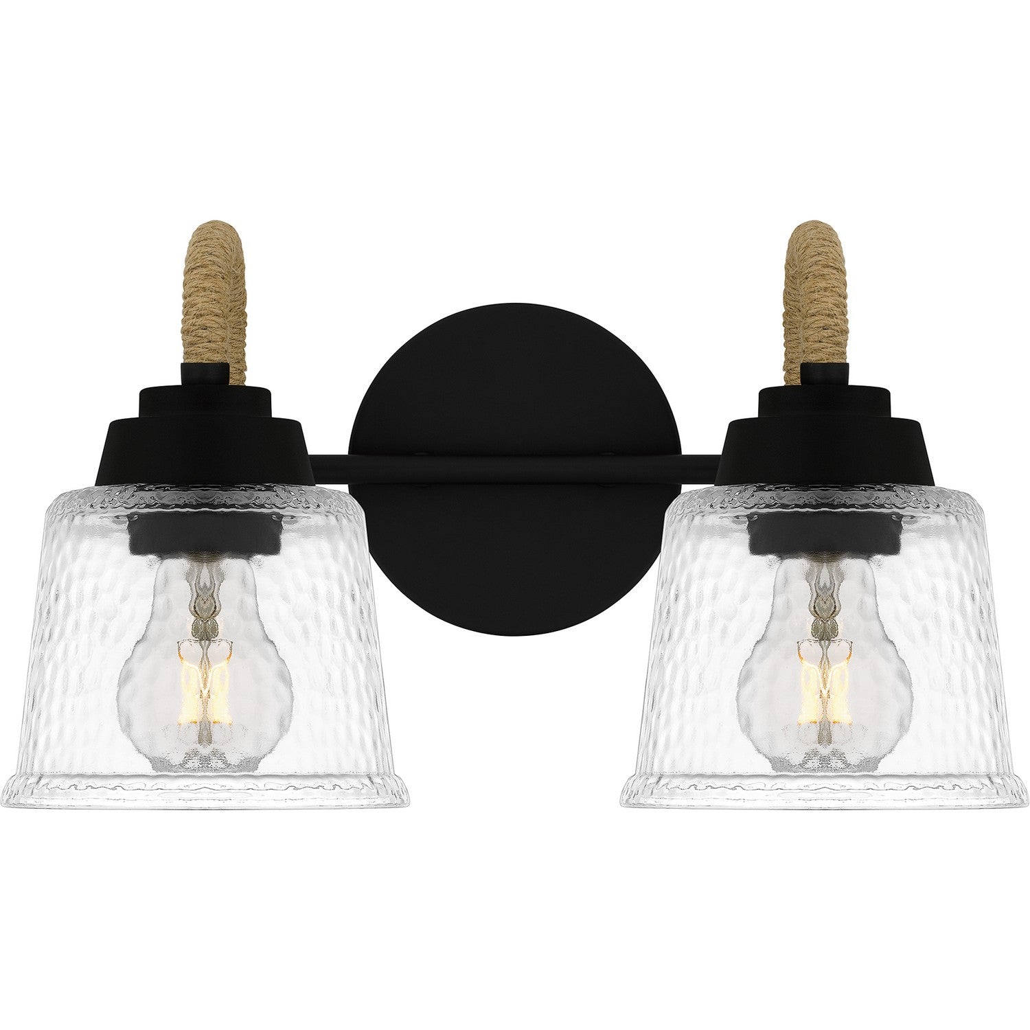 Quoizel - SEB8614MBK - Two Light Bath - Seabreeze - Matte Black