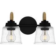Quoizel - SEB8614MBK - Two Light Bath - Seabreeze - Matte Black