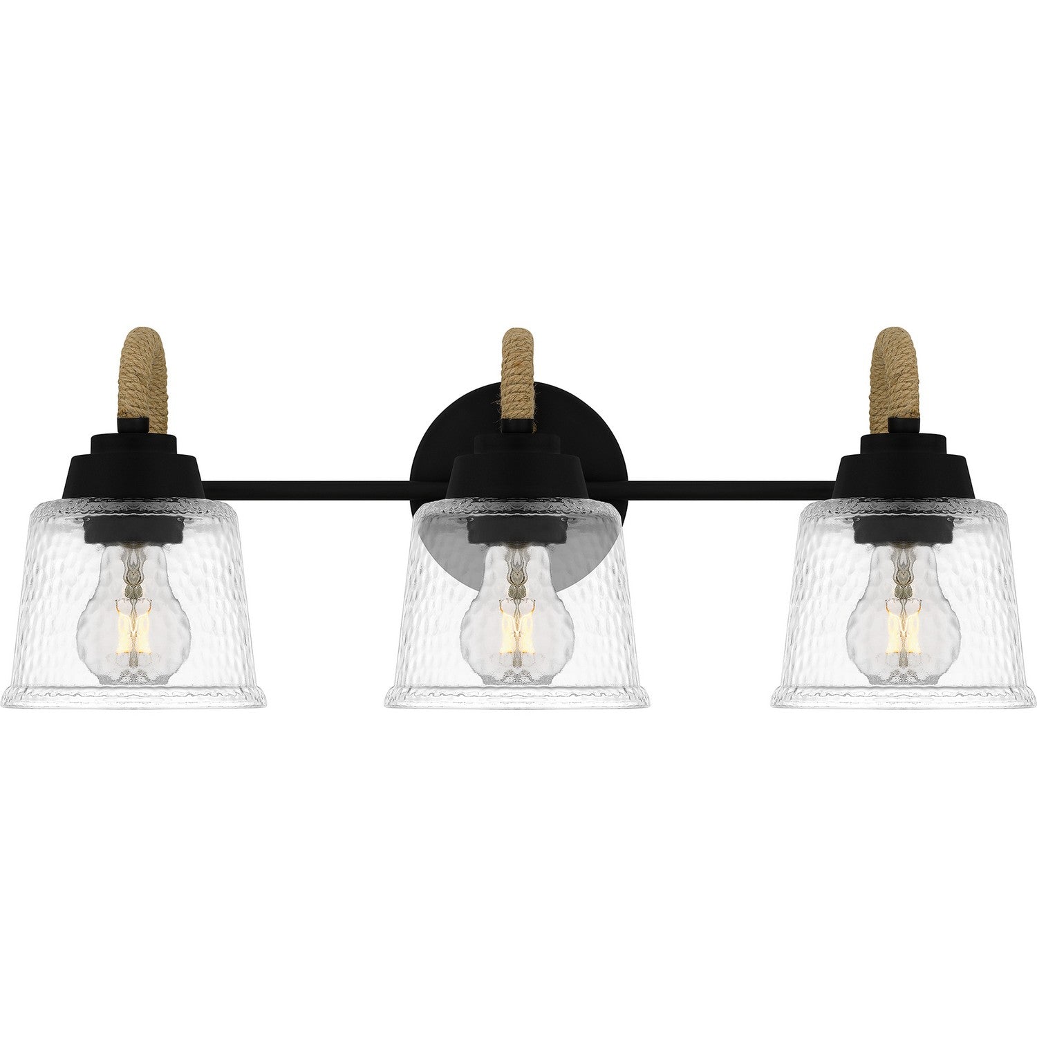 Quoizel - SEB8622MBK - Three Light Bath - Seabreeze - Matte Black
