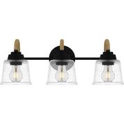 Quoizel - SEB8622MBK - Three Light Bath - Seabreeze - Matte Black