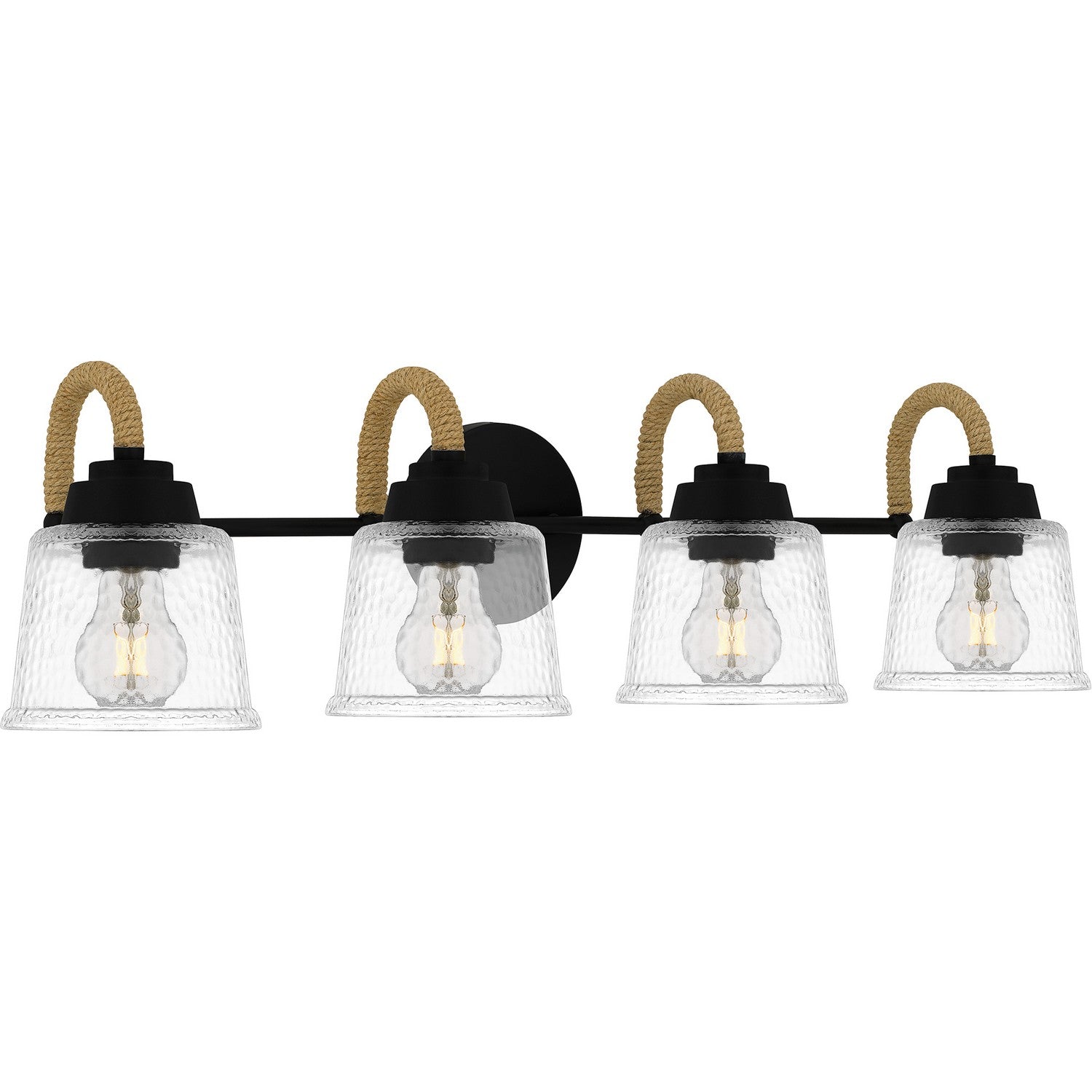 Quoizel - SEB8631MBK - Four Light Bath - Seabreeze - Matte Black