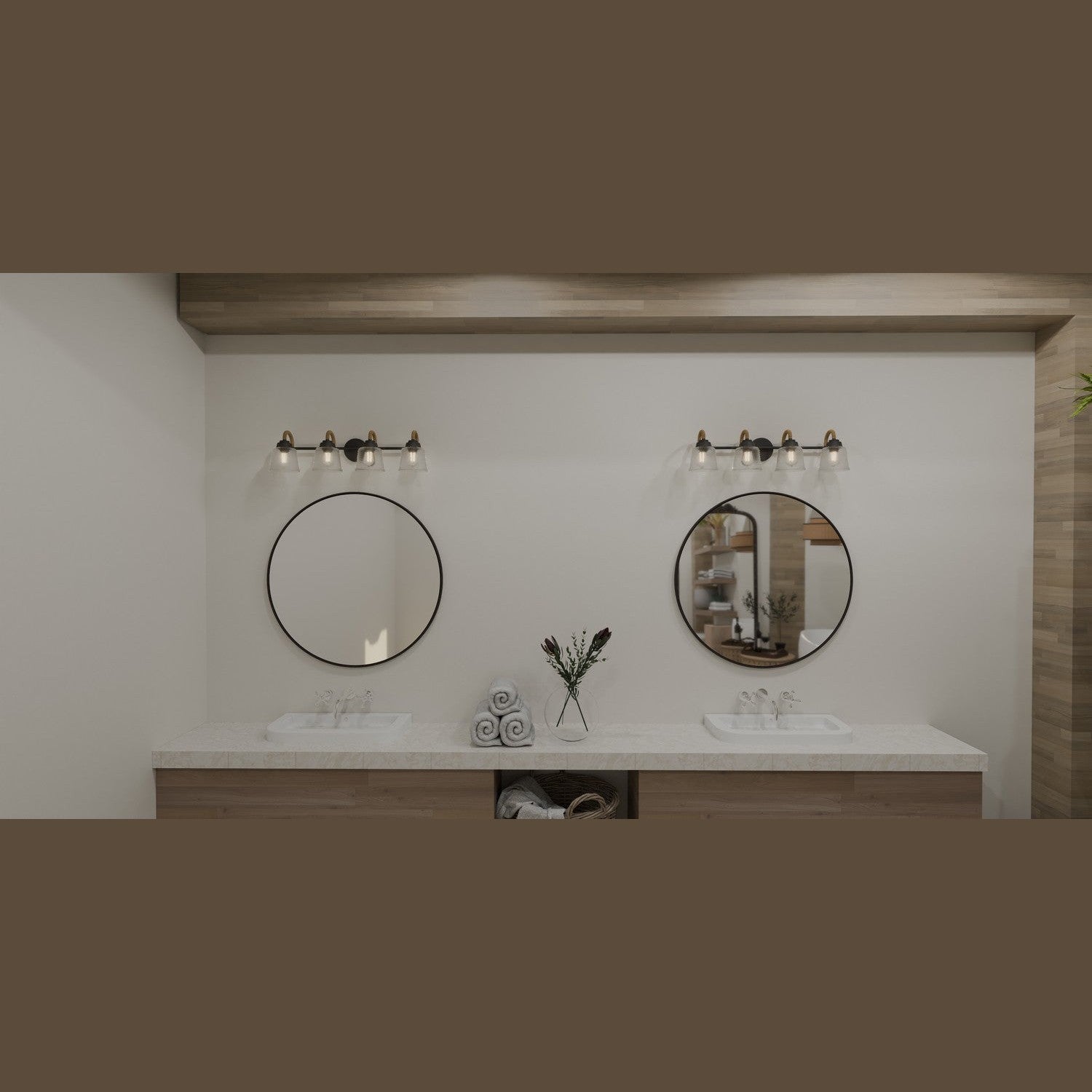 Quoizel - SEB8631MBK - Four Light Bath - Seabreeze - Matte Black