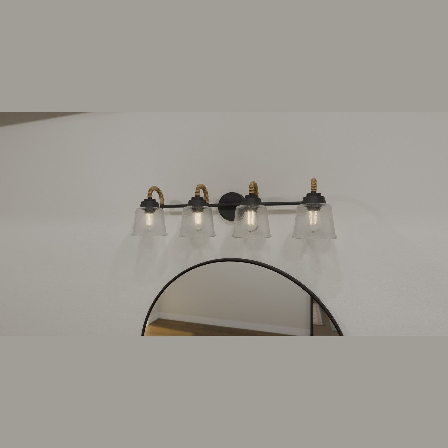Quoizel - SEB8631MBK - Four Light Bath - Seabreeze - Matte Black