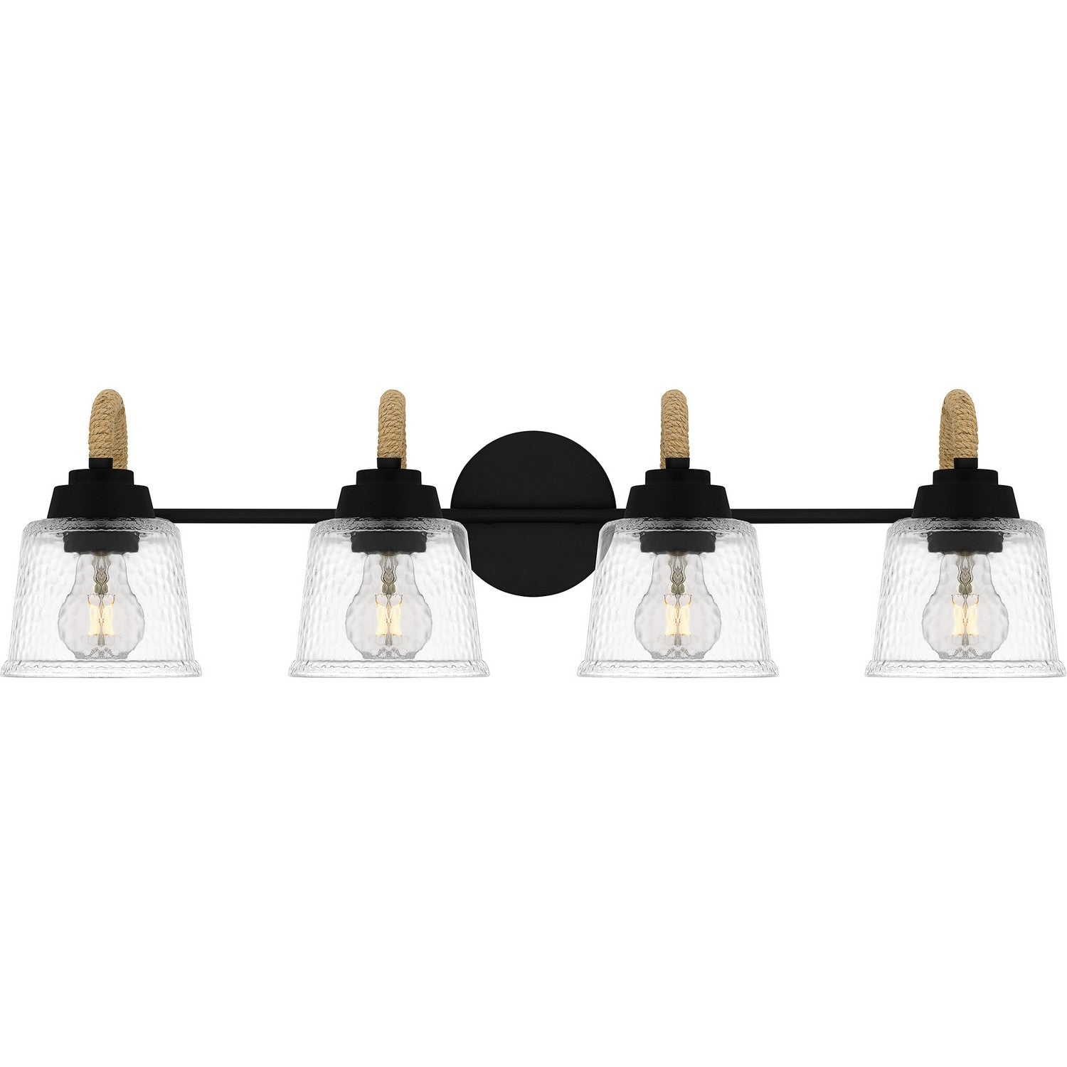Quoizel - SEB8631MBK - Four Light Bath - Seabreeze - Matte Black