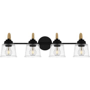 Quoizel - SEB8631MBK - Four Light Bath - Seabreeze - Matte Black