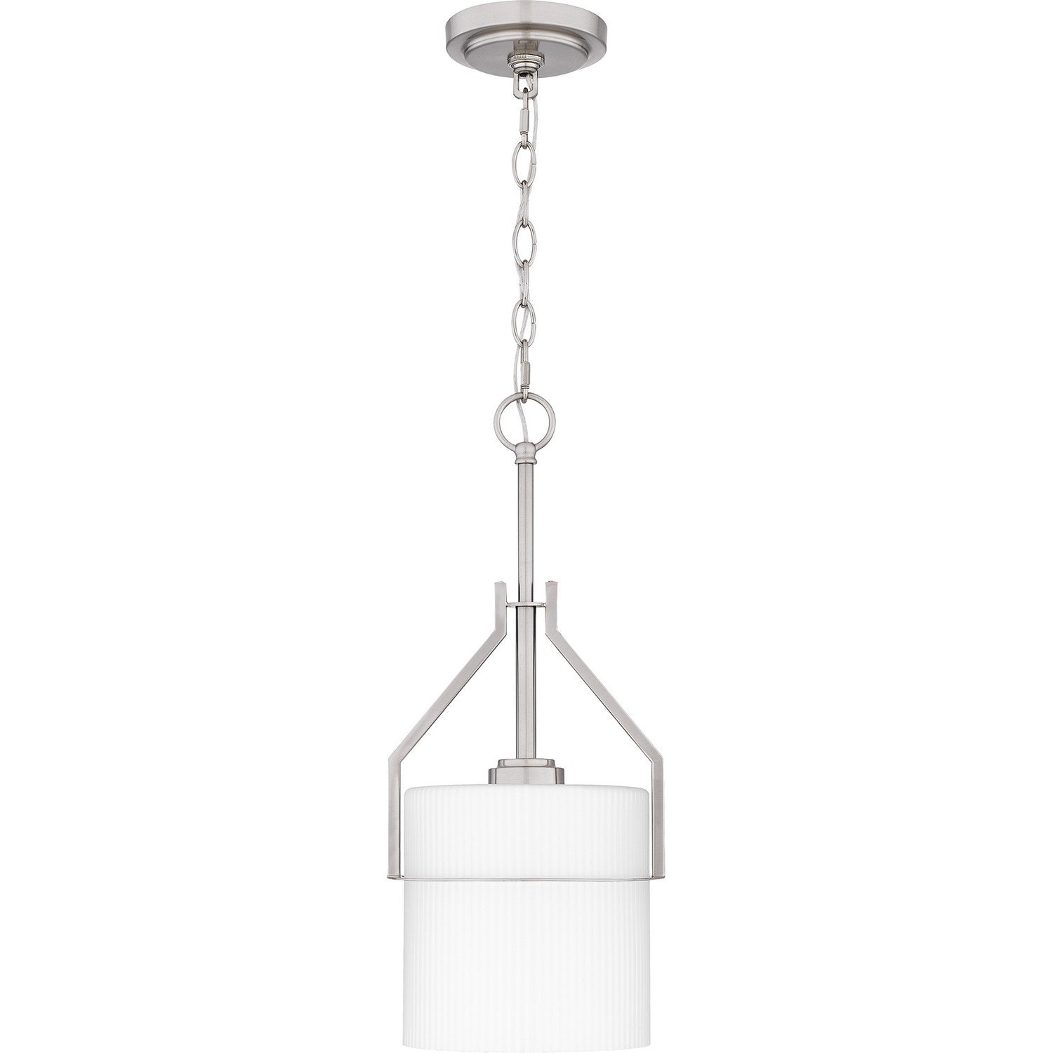 Quoizel - SEY1508BN - One Light Mini Pendant - Seymour - Brushed Nickel