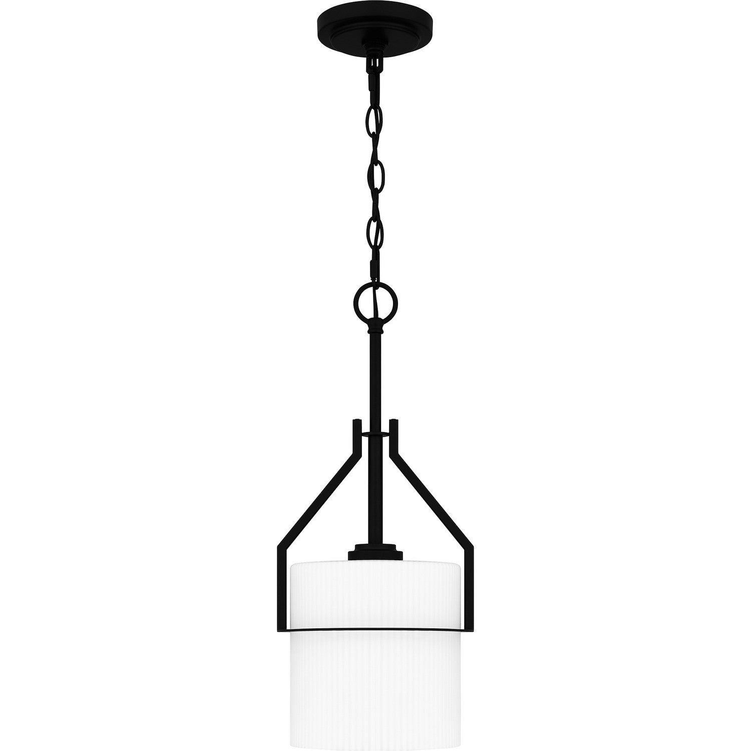 Quoizel - SEY1508MBK - One Light Mini Pendant - Seymour - Matte Black
