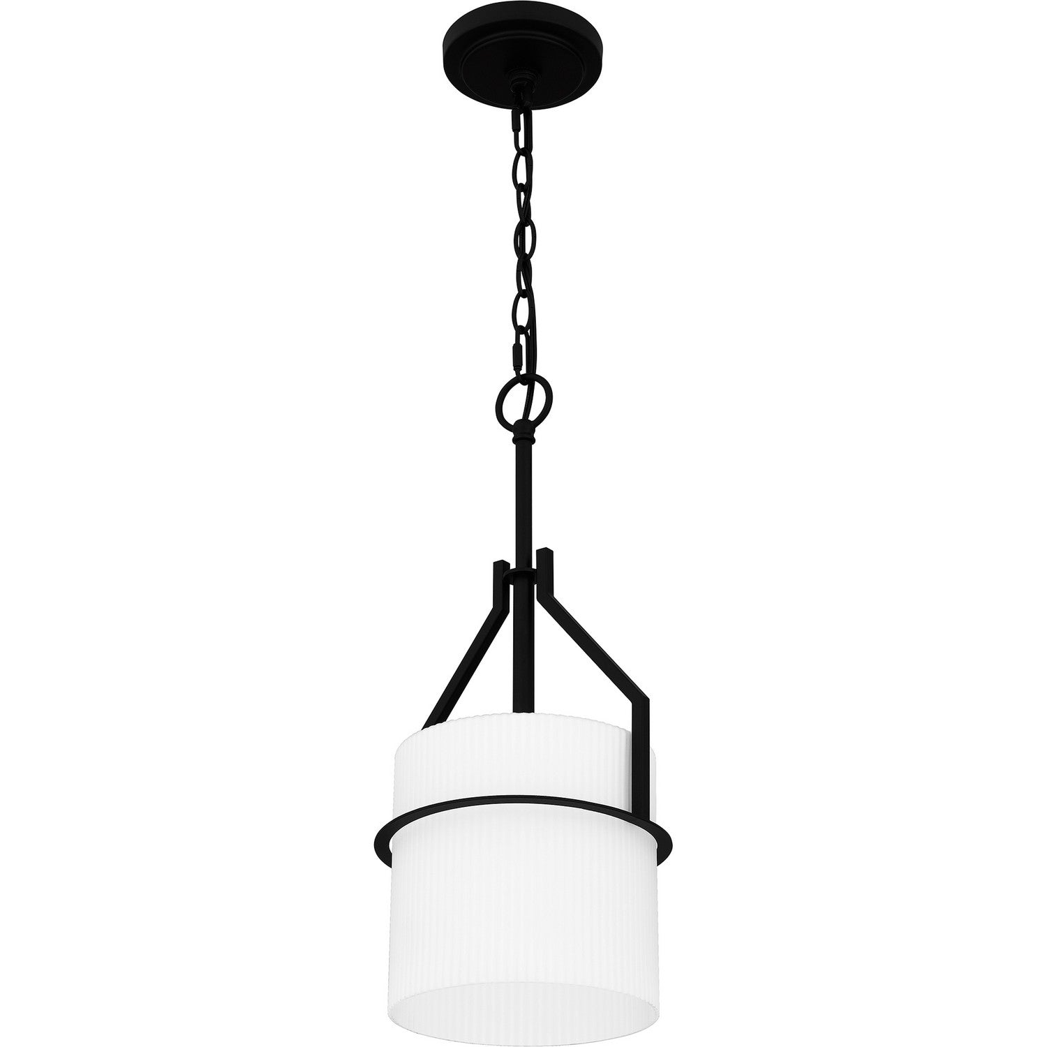 Quoizel - SEY1508MBK - One Light Mini Pendant - Seymour - Matte Black