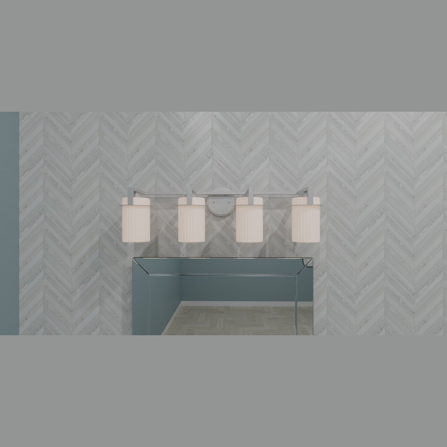 Quoizel - SEY8631BN - Four Light Bath - Seymour - Brushed Nickel