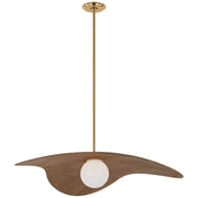 Visual Comfort Signature - WS 5048HAB-NO - LED Pendant - Mahalo - Hand-Rubbed Antique Brass
